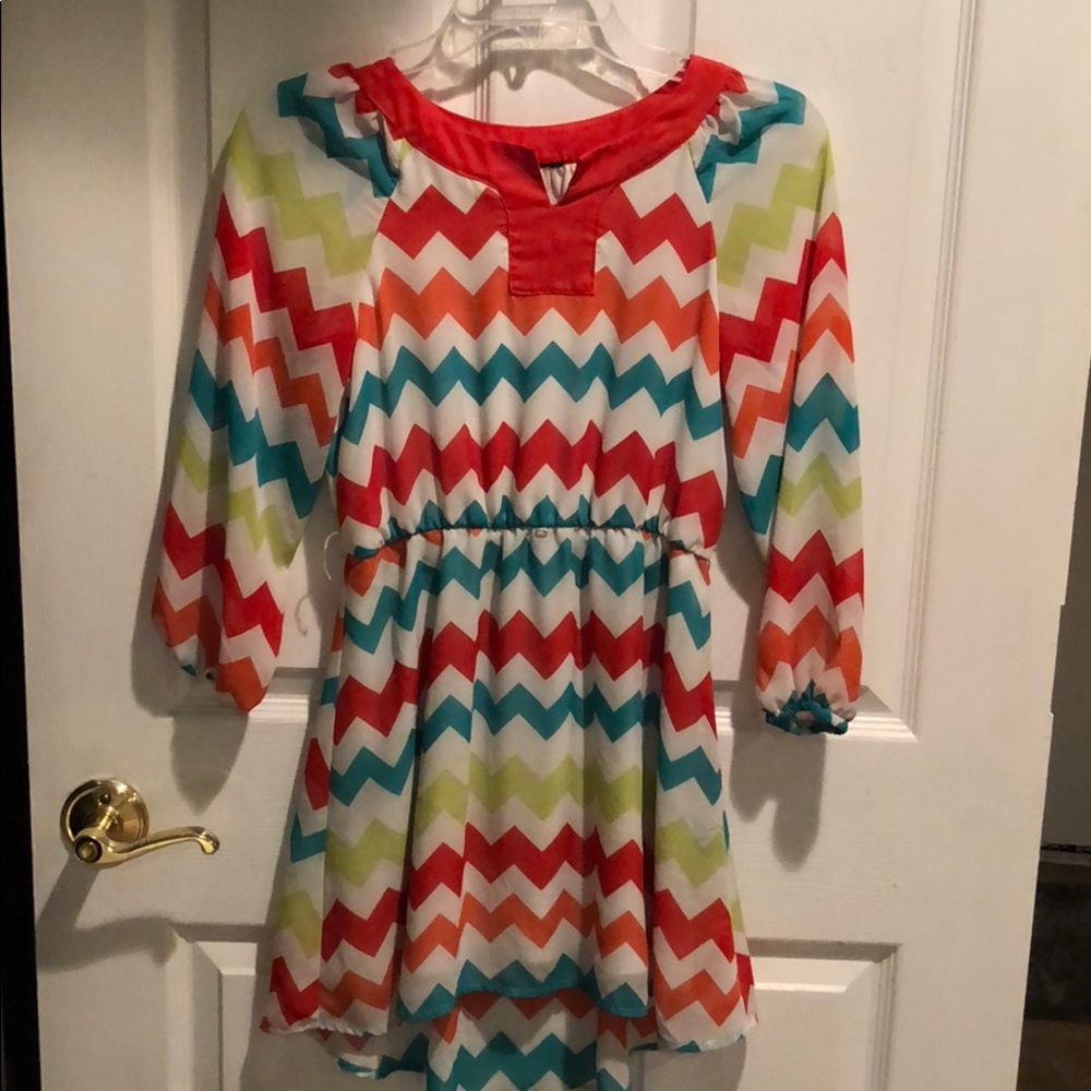 Girls Chevron Dress